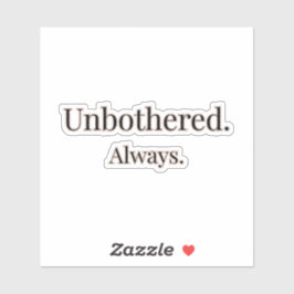 Ongestoorde Black Girl Energy Sticker