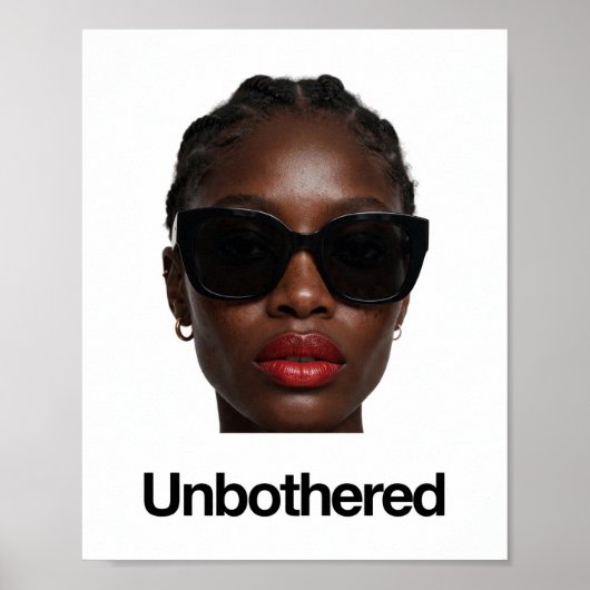 Ongestoorde Poster (Voorkant)