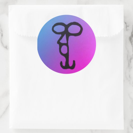 Ongestoorde Sigil Sticker (Tas)