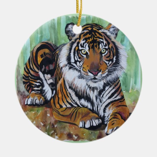 Ongetamed Beauty Keramisch Ornament (Voorkant)