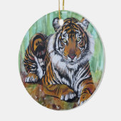 Ongetamed Beauty Keramisch Ornament (Links)