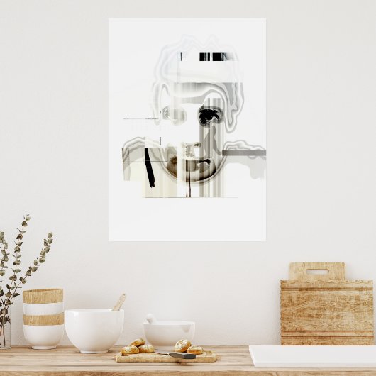 ongetekende poster (Keuken)