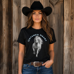 Ongetemd Hart Paardenliefhebber T-shirt