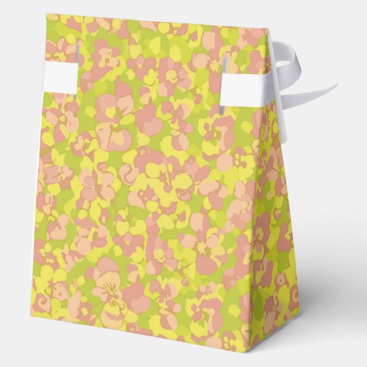 ongetemde bloembladen bedankdoosjes (Achterkant)