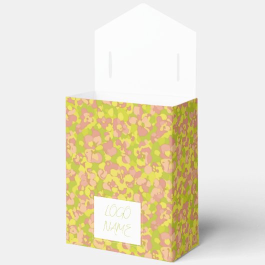 ongetemde bloembladen bedankdoosjes (Open)