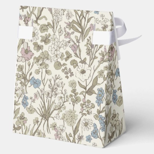 ongetemde bloembladen bedankdoosjes (Achterkant)