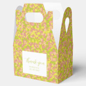 ongetemde bloembladen bedankdoosjes (Geopend)