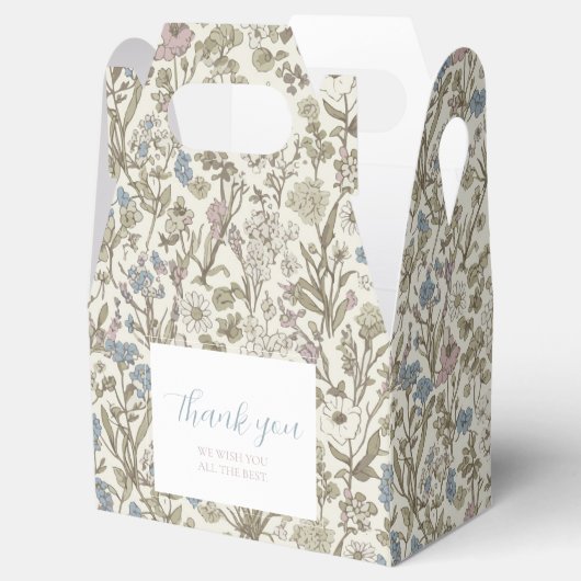 ongetemde bloembladen bedankdoosjes