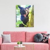Ongetemde Geest Canvas Afdruk (Insitu (Woonkamer))