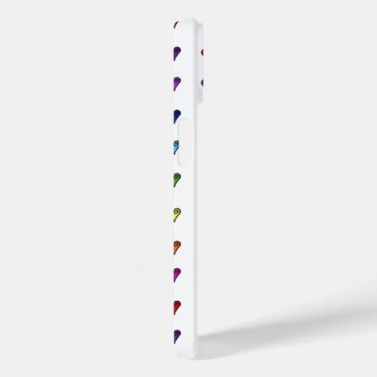 Ongetemde regenboogharten Case-Mate iPhone case (Achterkant / Rechts)