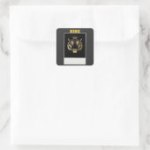 Ongetemde Tijger Sticker – Stout Wilde Streetwear (Tas)