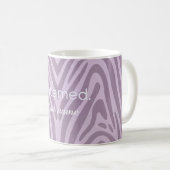 Ongetemde zebraprint koffiemok (Voorkant rechts)