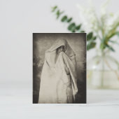 Ongetrouwde vrouw in Tangier, Marokko, 1898 Briefkaart (Staand voorkant)