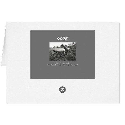 "ONGEVAL/humor/motor (Achterkant Horizontaal)