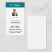 Ongevalslip en Herfst advocaat Visitekaartje (Voorkant / Achterkant)