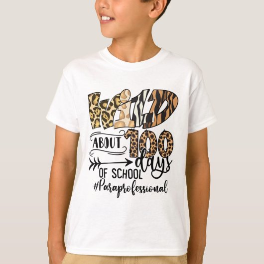 Ongeveer 100 dagen school onderwijsassistent t-shirt (Voorkant)