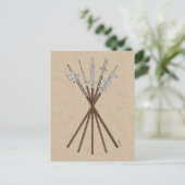 Ongeveer 16e eeuw briefkaart (Staand voorkant)