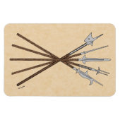 Ongeveer 16e eeuw magneet (Horizontaal)