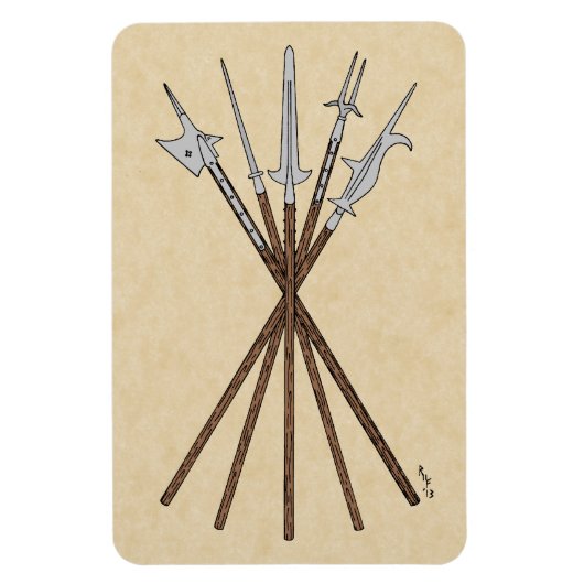 Ongeveer 16e eeuw magneet (Verticaal)