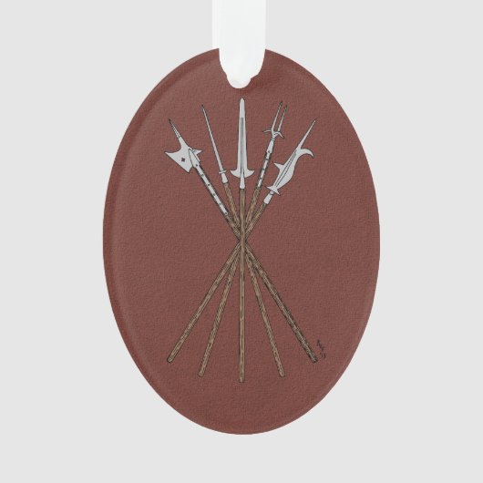 Ongeveer 16e eeuw ornament (voorkant)