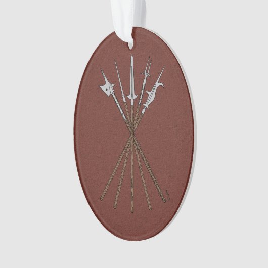 Ongeveer 16e eeuw ornament (voorkant)