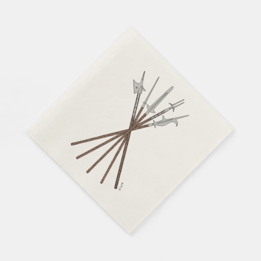 Ongeveer 16e eeuw servet (Hoek)