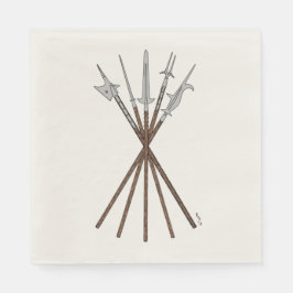 Ongeveer 16e eeuw servet