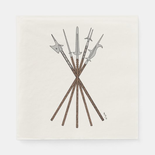 Ongeveer 16e eeuw servet (Voorkant)