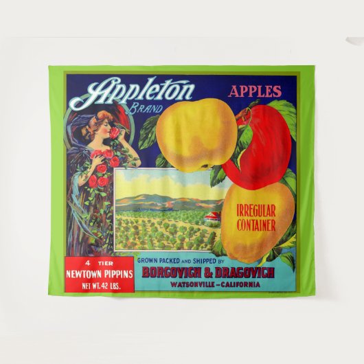 Ongeveer 1900 Appleton Appleton Wandkleed (Voorkant (horizontaal))