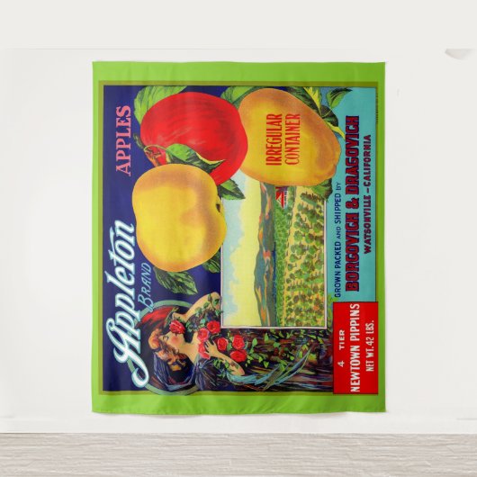 Ongeveer 1900 Appleton Appleton Wandkleed (Voorkant)