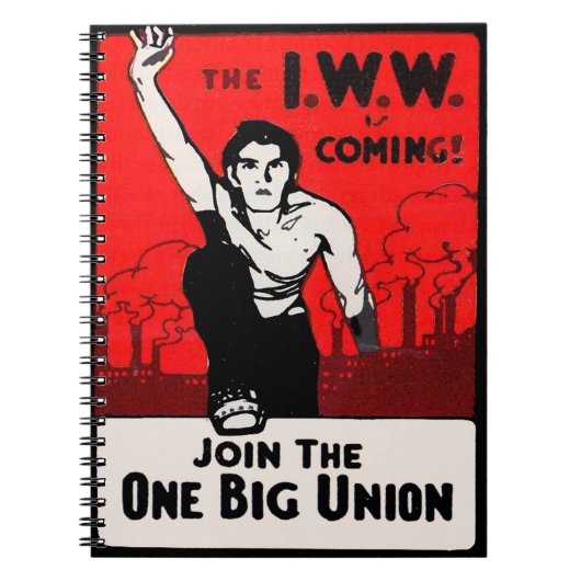 ongeveer 1905 IWW komt eraan Notitieboek (Voorkant)