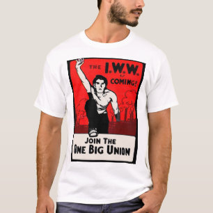 ongeveer 1905 IWW komt eraan T-shirt