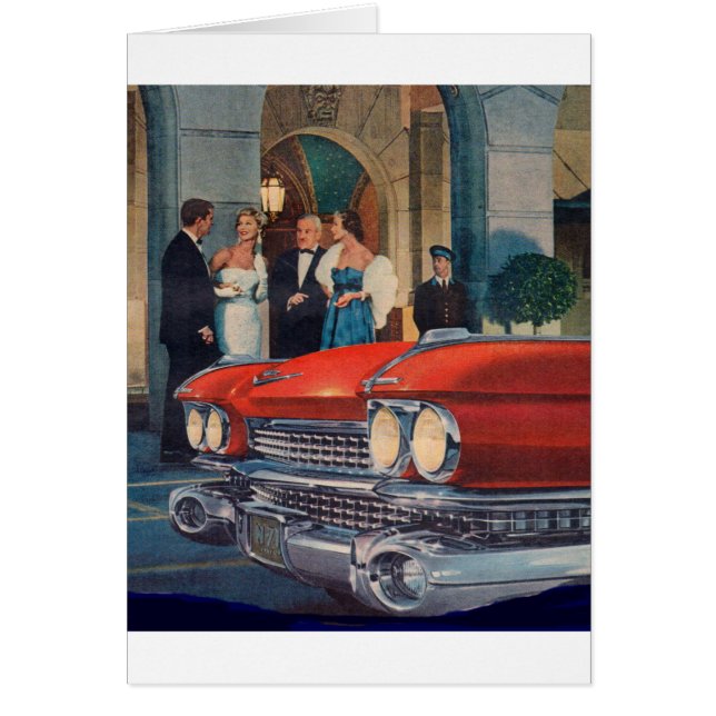 ongeveer 1960 rode Cadillac grille (Voorkant)