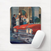 ongeveer 1960 rode Cadillac grille Muismat (Met muis)