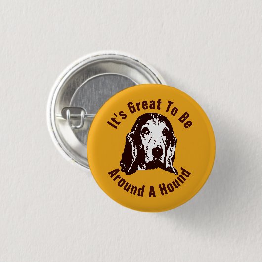 Ongeveer een pond ronde button 3,2 cm (Voorkant /achterkant)