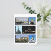 Ongeveer Los Angeles Californië Briefkaart (Staand voorkant)