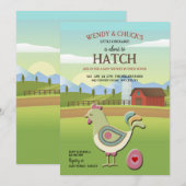 Ongeveer om Baby shower nodiging te behandelen Kaart (Voorkant / Achterkant)