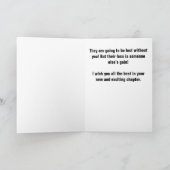 Ongeveer om uw Vrouw van de Baan te beëindigen Kaart (Binnen)