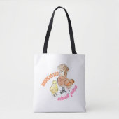 Ongevraagde chick picks Poolse kuikentas Tote Bag (Voorkant)