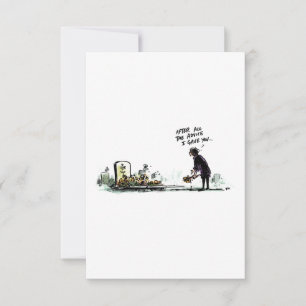 Ongewenst medisch advies Funny Cancer Briefkaart