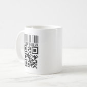 Ongewenst persoon koffiemok (Voorkant links)