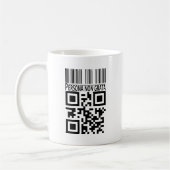Ongewenst persoon koffiemok (Links)