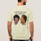 ONGEWENST T-SHIRT (Achterkant)