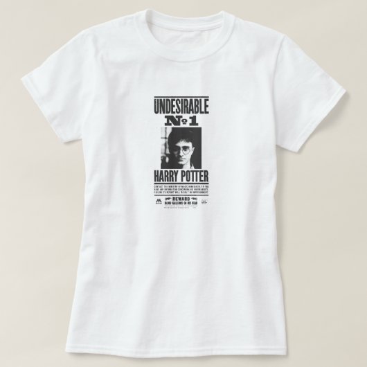 Ongewenste No 1 T-shirt (Design voorkant)