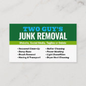 Ongewenste verwijdering visitekaartje (Voorkant)