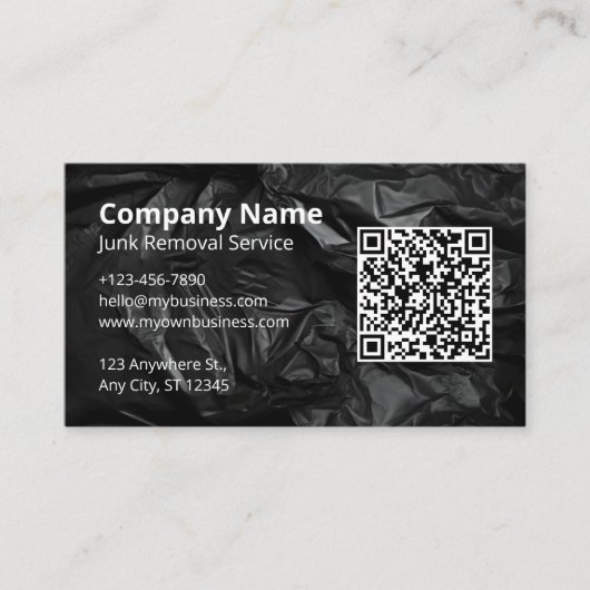 Ongewenste verwijdering zwarte Sjabloon Visitekaartje (Voorkant)