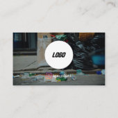 Ongewenste verwijderingsservice visitekaartje (Achterkant)