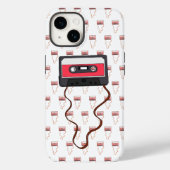 Ongewikkeld Cassettebandje Mixtapeband Retro Case-Mate iPhone Case (Achterkant)
