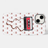 Ongewikkeld Cassettebandje Mixtapeband Retro  Case-Mate iPhone Case (Achterkant (horizontaal))