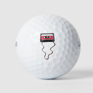 Ongewikkeld Cassettebandje Mixtapeband Retro Golfballen